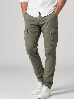 Jordan Craig Cargo Legacy Ed Martin Stacked Moto Pants 30 Green NWT